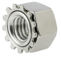 10-24 HEX KEPS NUT 18-8 SS